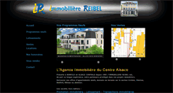 Desktop Screenshot of immo-reibel.com